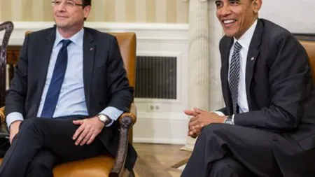 Gafă la Elysee: Francois Hollande a greşit scrisoarea de felicitare trimisă lui Barack Obama