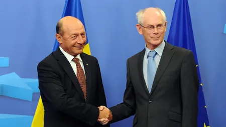 Van Rompuy: Am apreciat cooperarea, îmbunătăţită între toţi actorii politici din România