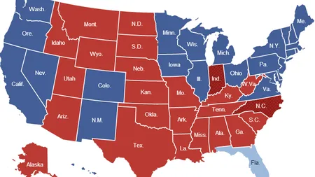 ALEGERI SUA 2012. Rezultate: Obama - 303 electori, Romney - 206. Cazul FLORIDA