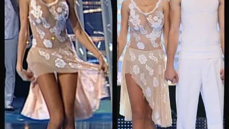 Nicoleta Luciu, sexy într-o rochie super transparentă la 