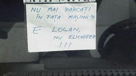 ŞTIREA TA: Mesajul unui ŞOFER DISPERAT, pentru cei care îi blochează maşina în parcare