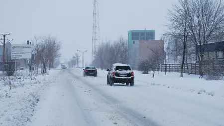 Ninsori în România. UPDATE: Vezi drumurile acoperite de zăpadă VIDEO