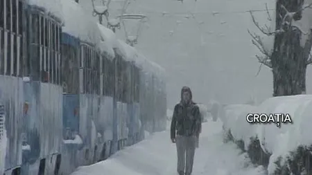 Ninsorile şi frigul fac ravagii din Europa până în Japonia FOTO VIDEO