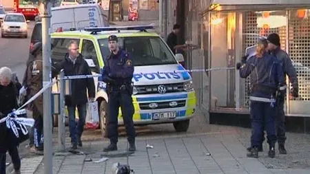 Împuşcături pe străzile unui oraş din Suedia VIDEO