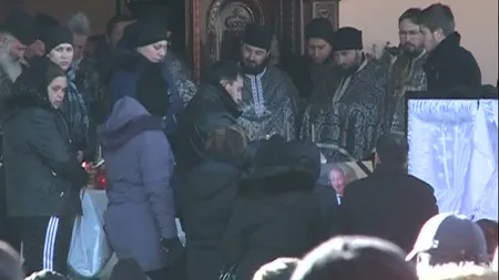 Fratele manelistului Nicolae Guţă a fost înmormântat cu mare fast VIDEO