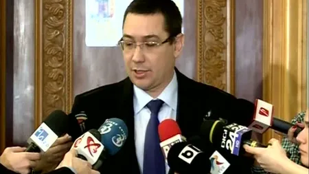 Ponta, după întâlnirea cu grupul UDMR: Nu umblu acum pe la grupuri ca să dăm speranţe