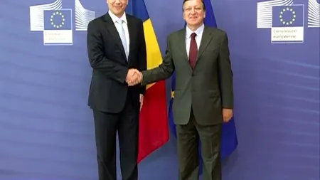 Ponta se întâlneşte la Bruxelles cu Barroso şi van Rompuy