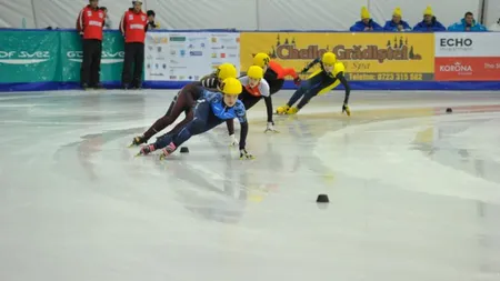 Prima medalie pentru România, la FOTE 2013. Emil Imre a câştigat argintul, la short-track 500 m