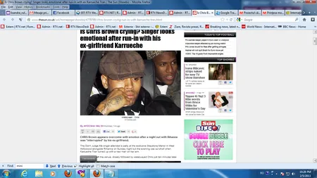 Chris Brown, în lacrimi după ce a văzut-o pe fosta iubită cu un alt bărbat FOTO