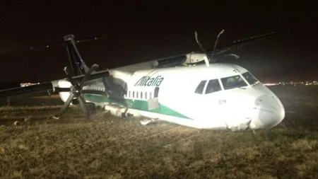Un avion Carpatair A RATAT ATERIZAREA, la Roma. Trei persoane au fost rănite VIDEO