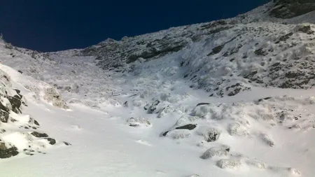Risc mediu de avalanşe în masivul Ceahlău