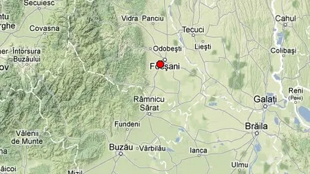 Cutremur în zona Vrancea. Epicentrul seismului a avut loc la o adâncime de 15 km
