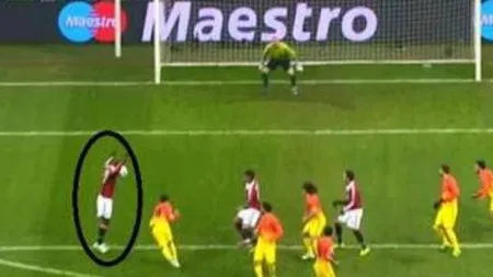 A fost sau n-a fost henţ? Ce nu s-a văzut la tv, în timpul meciul Milan-Barcelona VIDEO