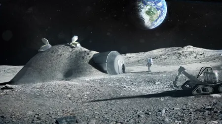 Agenţia Spaţială Europeană vrea să contruiască o bază pe Lună prin tehnologia printării 3D FOTO