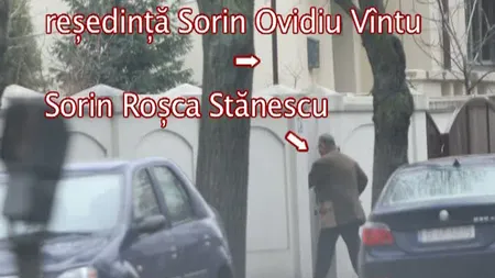 Imagini în premieră: Sorin Roşca Stănescu, în vizită acasă la Sorin Ovidiu Vântu