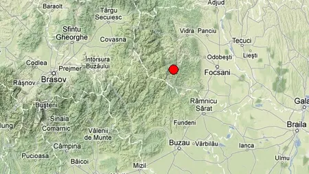 Cutremure în Vrancea şi în Marea Neagră
