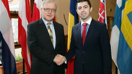Deputatul Vlad Cosma s-a întâlnit marţi cu Ollie Rehn, vicepreşedintele Comisiei Europene