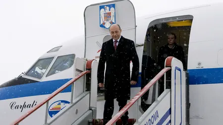 Băsescu: Categoric nu voi mai folosi aeronava TAROM