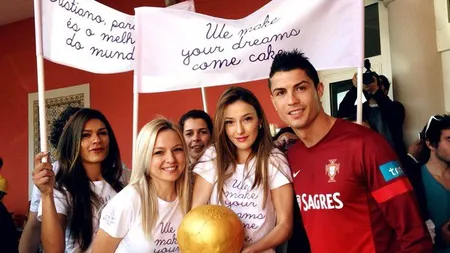 Cristiano Ronaldo a primit, în sfârşit, Balonul de Aur. Distincţia este comestibilă