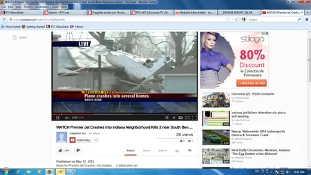 Accident în SUA: Un avion s-a prăbuşit peste case şi a ucis două persoane