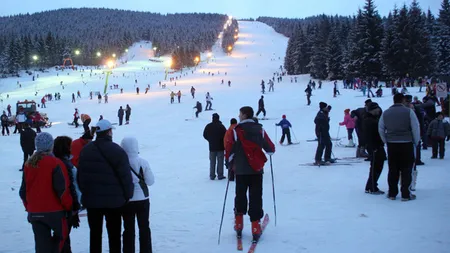 Veste bună pentru schiori: Zăpadă de peste un metru pe pârtiile de pe Valea Prahovei