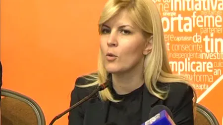 Elena Udrea şi-a depus candidatura la preşedinţia PDL: Faţă de Blaga, eu nu cer semnături pe relaţii