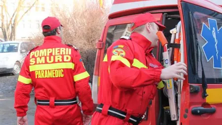 Accident rutier în Sibiu: Patru persoane au ajuns la spital