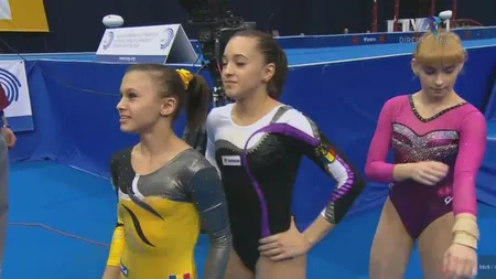 Cinci MEDALII pentru gimnaştii români, la CE de la Moscova. Larisa Iordache, CAMPIOANĂ la bârnă