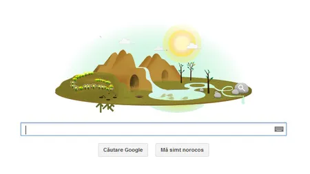 GOOGLE a celebrat Ziua Pământului, cu un logo special