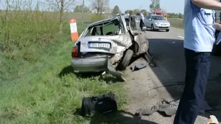 Accident grav, cu şase răniţi, în judeţul Buzău. O victimă a suferit fractură de coloană