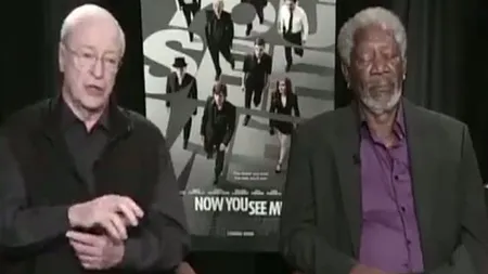 Şi actorii obosesc: Morgan Freeman a adormit în timpul unui interviu în direct, la televiziune VIDEO