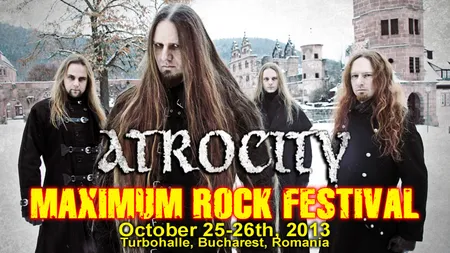 Formaţia Atrocity concertează la Maximum Rock Festival 2013