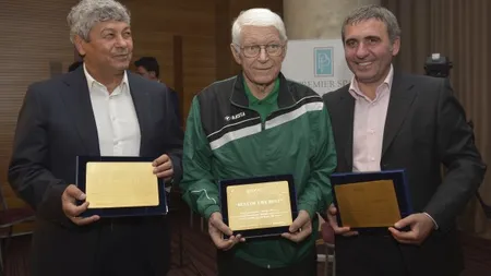Mircea Lucescu, Gheorghe Hagi şi Nicolae Rainea, premiaţi în Gala ''Best of the Best''