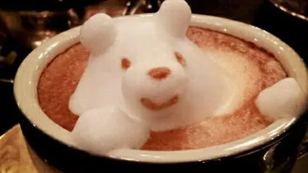 Uimitoare opere de artă, într-o ceaşcă de cafea cu lapte FOTO şi VIDEO