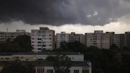 ŞTIREA TA. Furtuna a făcut PRĂPĂD în ţară: Grindină cât oul şi copaci căzuţi peste maşini FOTO