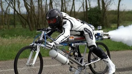 Ce viteză atinge o bicicletă cu hidrogen?