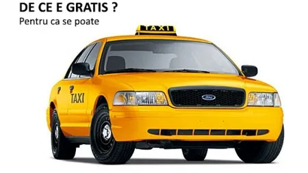 TAXI GRATIS în Bucureşti. Vezi în ce condiţii poţi merge gratuit şi cu ce companie