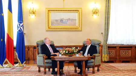 Preşedintele Traian Băsescu s-a întâlnit cu şeful CIA FOTO