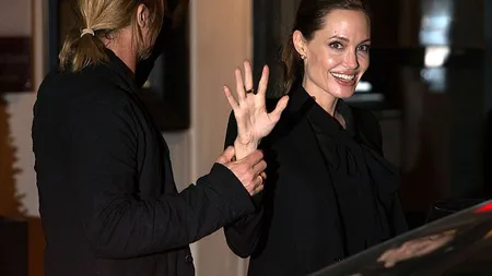 Angelina Jolie, la o cină romantică alături de Brad Pitt de ziua ei