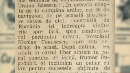 România de Poveste: Cum îl lăuda Traian Băsescu pe Nicolae Ceauşescu