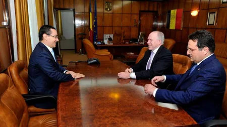 Premierul Victor Ponta s-a întâlnit cu directorul CIA VIDEO