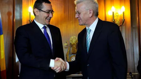 Ponta: România a redevenit un partener important al Germaniei