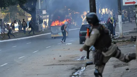 Brazilia, marcată de proteste violente