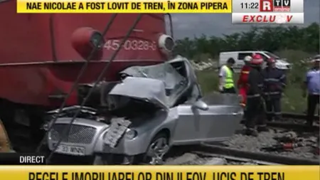ACCIDENT GRAV în Pipera. REGELE IMOBILIARELOR din Ilfov, UCIS de tren VIDEO