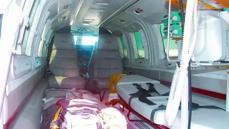 Prima misiune a avionului SMURD, la Târgu Mureş, pentru o pacientă în stare foarte gravă VIDEO
