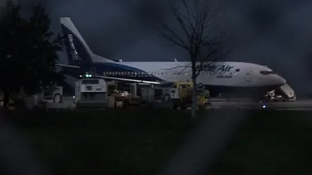 Un avion a aterizat de urgenţă la Timişoara