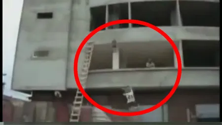 VIRAL pe Internet: Cum urcă DOREL o găleată cu ciment la etaj VIDEO
