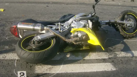 Accident mortal cu maşina lui Marica, în zona Pipera. Un motociclist şi-a pierdut viaţa