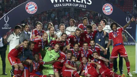 Bayern Munchen a câştigat pentru prima dată Supercupa Europei