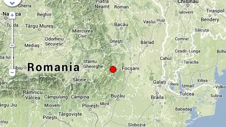 Cutremur în zona Vrancea, duminică după-amiază